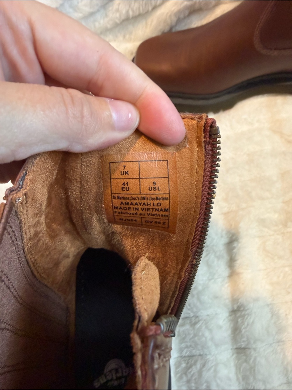 Dr. Martens Brown Leather Boots AMAAYAH LO
Orleans Leather Chelsea Boots - Picture 10 of 10